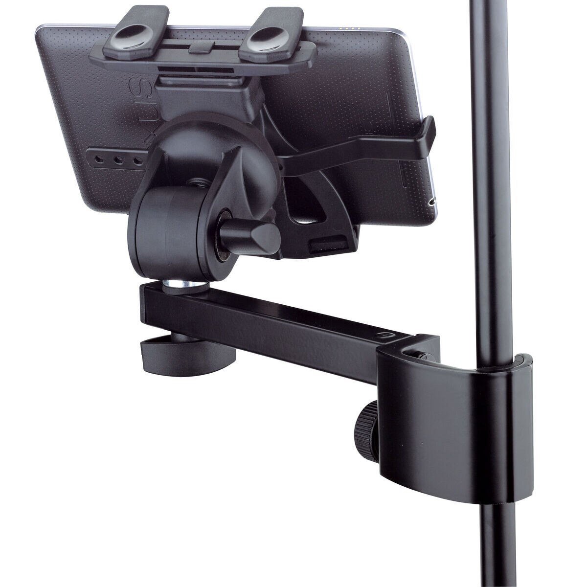 Extended Music - Microphone Stand Tablet Clamp Mount Holder for iPad Air 1st Gen (sku 42958)